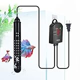 SZELAM Aquarium Heater, 300W Fish Tank Heater with External Controller Dual LED Temp Display for Saltwater and Freshwater Submersible Fish Heater for Betta Fish Tank 5-26 Gallon Photo, new 2024, best price $18.58 ($18.58 / Count) review