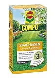 COMPO Start-Rasen Langzeit-Dünger, Für junge Rasenpflanzen und für Rollrasen nach dem Vertikutieren, 3 kg Foto, neu 2024, bester Preis 18,45 € (6,15 € / kg) Rezension