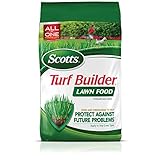 Scotts Turf Builder Lawn Food, 12.5 lb. - Lawn Fertilizer Feeds and Strengthens Grass to Protect Against Future Problems - Build Deep Roots - Apply to Any Grass Type - Covers 5,000 sq. ft. Photo, new 2024, best price $18.44 review