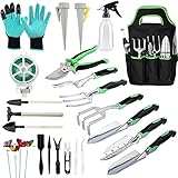 Heavy Duty Garden Tool Set with Soft Rubberized Non-Slip Gardening Tools, 20 PCS Gardening Tools Set Succulent Tools Set Stainless Steel Garden kit Tools for Men Women Photo, new 2024, best price $25.99 review
