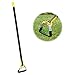 Photo Bird Twig Stirrup Hoe Garden Tool - Scuffle Loop Hoe for Effective Preventing Weeds, 54 Inch Stainless Steel Adjustable Long Handle Weeding Hoe for Average & Tall Gardeners - Black review