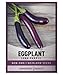 Photo Eggplant Seeds for Planting - (Long Purple) is A Great Heirloom, Non-GMO Vegetable Variety- 500 mg Seeds Great for Outdoor Spring, Winter and Fall Gardening by Gardeners Basics review