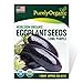 Photo Purely Organic Products Purely Organic Heirloom Eggplant Seeds (Long Purple) - Approx 220 Seeds review