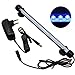 Foto Mingdak LED Aquarium-Licht-Kit für Fischtank, Unterwasser-Tauchkristallglas-Leuchten, geeignet für Salzwasser und Süßwasser, 30 Leds, 11-Zoll, Beleuchtungsfarbe Blau Rezension
