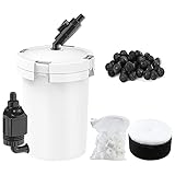 AQUANEAT Canister Filter for Aquarium, Fish Tank External Filter (Large up to 55Gal) Photo, new 2024, best price $59.99 review
