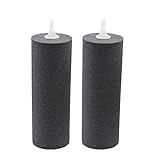 AQUANEAT 2 Pack Air Stone, Large Air Stone Cylinder, Aerator Bubble Diffuser, Air Pump Accessories for Hydroponic Growing System, Pond Circulation, Aquarium Fish Tank (Large 6x2) Photo, new 2024, best price $19.99 review