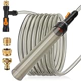 hygger Upgrade Aquarium Water Changer Kit, Semi-Automatic Fish Tank Gravel Cleaner, with 25 FT Water Hose, Flow Control Valve Photo, new 2024, best price $37.99 review