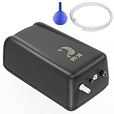 Uniclife Aquarium Air Pump Battery-Operated with Air Stone and Airline Tubing Portable Outdoor Fishing Oxygen Pump Photo, new 2024, best price $9.99 review