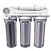 Photo AQUATICLIFE 4-Stage Reverse Osmosis Water Filtration Deionization System, RO/DI Filter Unit 100 GPD review