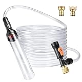 Piosoo Aquarium Water Changer Kit, Automatic Vacuum Siphon Fish Tank Gravel Cleaner Tube - Universal Quick Pump Aquarium Water Changing and Filter Tool with 30ft Long Hose Photo, new 2024, best price $34.99 review