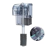 boxtech Aquarium Hang On Filter - Power Waterfall Suspension Oxygen Pump - Submersible Hanging Activated Carbon Biochemical Wall Mounted Fish Tank Filtration Water (5-10 Gal) Photo, new 2024, best price $14.99 review