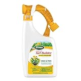 Scotts Liquid Turf Builder with Plus 2 Weed Control Fertilizer, 32 fl. oz. - Weed and Feed - Kills Dandelions, Clover and Other Listed Lawn Weeds - Covers up to 6,000 sq. ft. Photo, new 2024, best price $10.69 review
