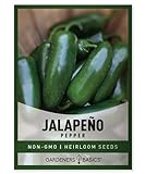 Jalapeno Pepper Seeds for Planting Heirloom Non-GMO Jalapeno Peppers Plant Seeds for Home Garden Vegetables Makes a Great Gift for Gardeners by Gardeners Basics Photo, new 2024, best price $5.95 review