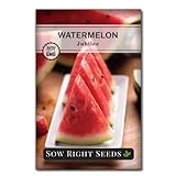 Sow Right Seeds - Watermelon Jubilee Seeds for Planting - Non-GMO Heirloom Packet with Instructions to Plant and Grow an Outdoor Home Vegetable Garden - Sweet Summer Treat - Wonderful Gardening Gift Photo, new 2024, best price $4.99 review