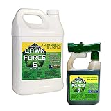Nature’s Lawn – Lawn Force 5 Phosphorus Free – Liquid Lawn Fertilizer, Aerator, Dethatcher, with Humic & Fulvic Acid, Kelp Seaweed, and Mycorrhizae – Non-Toxic, Pet-Safe (DIY Starter Kit) Photo, new 2024, best price $74.99 review