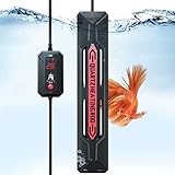 YCDC Submersible Aquarium Heater, 2022 Upgraded 1200W Fish Tank Heater, Quartz Glass, Double Tube Heating and Energy Saving with HD LED Temperature Display, for 140-200 Gallon Fish Tank Photo, new 2024, best price $65.99 review