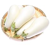 Unique Eggplant Seeds for Planting, Casper White - 1 g 200+ Seeds - Non-GMO, Heirloom Egg Plant Seeds - Home Garden Vegetable White Eggplant Seeds - Sealed in a Beautiful Mylar Package Photo, new 2024, best price $3.29 review