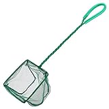 Pawfly 4 Inch Aquarium Net Fine Mesh Small Fish Catch Nets with Plastic Handle - Green Photo, new 2024, best price $4.99 review