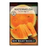 Sow Right Seeds - Orange Tendersweet Watermelon Seed for Planting - Non-GMO Heirloom Packet with Instructions to Plant a Home Vegetable Garden Photo, new 2024, best price $4.99 review