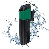 FREESEA Aquarium Power Filter Pump: 5 Watt Pump Internal Filter Increase Oxygen 4 in 1 Pump | 132 GPH for Up to 150 Gallon Photo, new 2024, best price $32.88 review