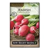 Sow Right Seeds - Cherry Belle Radish Seeds for Planting - Non-GMO Heirloom Packet with Instructions to Plant and Grow an Indoor or Outdoor Home Vegetable Garden - Easy to Grow - Great Gardening Gift Photo, new 2024, best price $4.99 review