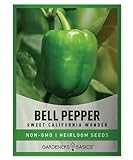 California Wonder Bell Seeds for Planting Garden Heirloom Non-GMO Seed Packet with Growing and Harvesting Peppers Instructions for Starting Indoors for Outdoor Vegetable Garden by Gardeners Basics Photo, new 2024, best price $5.95 review