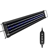 NICREW ClassicLED Gen 2 Aquarium Light, Dimmable LED Fish Tank Light with 2-Channel Control, White and Blue LEDs, High Output, Size 30 to 36 Inch, 25 Watts Photo, new 2024, best price $47.99 review
