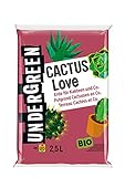 Undergreen by Compo Cactus Love, Erde für Kakteen und Co., Bio, Kultursubstrat, 2,5 Liter Foto, neu 2024, bester Preis 5,16 € (2,06 € / l) Rezension