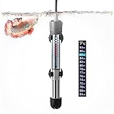 HITOP 25W 50W Adjustable Aquarium Heater, Submersible Fish Tank Heater Thermostat with Suction Cup (50W) Photo, new 2024, best price $14.97 review