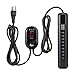 Photo AQQA Submersible Aquarium Heater,100W/200W/300W/500W/800W Fish Tank Heater,External Temperature Controller LED Temperature Display with 2 Suction Cups Suitable for Marine Saltwater and Freshwater review