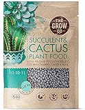 Succulents & Cactus Plant Food - Gentle Long Lasting Formula, Slow Release Fertilizer (Liquid Alternative) for All Potted Succulent, Cacti & Aloe Vera Plants (5 oz) Photo, new 2024, best price $8.97 review