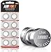 Photo 8 Pack LR44 AG13 A76 Battery - [Ultra Power] Premium Alkaline 1.5 Volt Non Rechargeable Round Button Cell Batteries for Watches Clocks Remotes Games Controllers Toys & Electronic Devices (8 Pack) review