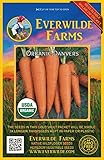 Everwilde Farms - 1000 Organic Danvers Carrot Seeds - Gold Vault Packet Photo, new 2024, best price $3.75 review