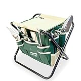 GardenHOME Garden Tool Set 7 Piece Gardening Tools 5 Sturdy Stainless Steel Gardening Tool Set , Heavy Duty Folding Stool, Detachable Canvas Bag Photo, new 2024, best price $39.99 review