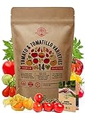 14 Rare Tomato & Tomatillo Garden Seeds Variety Pack for Planting Outdoors & Indoor Home Gardening 800+ Non-GMO Heirloom Tomato & Tomatillo Seeds: Beefsteak, Roma, Pear, Thai, Cherry Tomatoes & More Photo, new 2024, best price $18.99 ($1.36 / Count) review