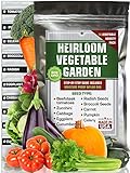 Heirloom Vegetable Seeds Pack - 100% Non GMO Heirloom Garden Seeds for Planting Outdoor, Indoor, Hydroponic - Tomatoes, Cucumber, Carrot, Broccoli, Radish Seeds and More Photo, new 2024, best price $13.95 ($1.40 / Count) review