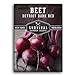 Photo Survival Garden Seeds - Detroit Dark Red Beet Seed for Planting - Packet with Instructions to Plant and Grow Delicious Root Vegetables in Your Home Vegetable Garden - Non-GMO Heirloom Variety review