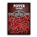 Photo Survival Garden Seeds - Red Cayenne Pepper Seed for Planting - Packet with Instructions to Plant and Grow Hot Chili Peppers in Your Home Vegetable Garden - Non-GMO Heirloom Variety - Single Pack review