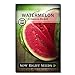 Photo Sow Right Seeds - Crimson Sweet Watermelon Seed for Planting - Non-GMO Heirloom Packet with Instructions to Plant a Home Vegetable Garden - Great Gardening Gift (1) review