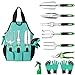 Photo Glaric Gardening Tool Set 10 Pcs, Aluminum Garden Hand Tools Set Heavy Duty with Garden Gloves ,Trowel and Organizer Tote Bag ,Planting Tools ,Gardening Gifts for Women Men review