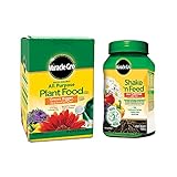 Miracle-Gro Water Soluble All Purpose and Shake 'N Feed Plant Food Bundle: Feeds Flowers, Vegetables, Trees, and Houseplants Photo, new 2024, best price $12.46 review