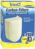 Tetra Carbon Filters, For Aquariums, Fits Tetra Whisper EX Filters, Large, 4-Count Photo, new 2024, best price $6.99 review