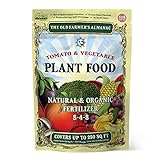 The Old Farmer's Almanac 2.25 lb. Organic Tomato & Vegetable Plant Food Fertilizer, Covers 250 sq. ft. (1 Bag) Photo, new 2024, best price $12.49 ($0.35 / oz) review