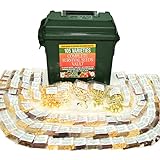 Complete Survival Seeds Vault - 105 Heirloom Varieties - 19,465 Seeds - High Germination Rates - Vegetables, Fruits, Herbs - Non-GM, Non-Hybrid, Open-Pollinated Photo, new 2024, best price $137.99 review