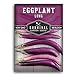 Photo Survival Garden Seeds - Long Purple Eggplant Seed for Planting - Packet with Instructions to Plant and Grow Skinny Italian Aubergines in Your Home Vegetable Garden - Non-GMO Heirloom Variety review