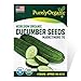 Photo Purely Organic Heirloom Cucumber Seeds (Marketmore 76) - Approx 140 Seeds - Certified Organic, Non-GMO, Open Pollinated, Heirloom, USA Origin review