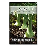 Sow Right Seeds - Yellow Spanish Onion Seed for Planting - Non-GMO Heirloom Packet with Instructions to Plant a Home Vegetable Garden Photo, new 2024, best price $4.99 review