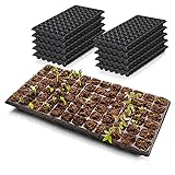 321Gifts, 10-Pack Seed Starter Kit, 2X Thicker 72 Cell Plastic Seedling Trays Gardening Germination Growing Trays Plant Grow Kit Seed Starting Trays Seedling Germination Nursery Pots Plug Photo, new 2024, best price $23.40 review