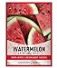 Photo Watermelon Seeds for Planting - Crimson Sweet Heirloom Variety, Non-GMO Fruit Seed - 2 Grams of Seeds Great for Outdoor Garden by Gardeners Basics review