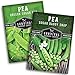 Photo Survival Garden Seeds Sugar Peas Collection Seed Vault - Oregon Sugar Pod II Pea & Sugar Daddy Snap Pea - Non-GMO Heirloom Varieties to Grow Delicious Cool Weather Vegetables on Your Homestead review